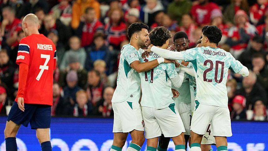 Norway 1-2 Portugal - Joao Felix and Goncalo Ramos score in Nations League win - BBC Sport